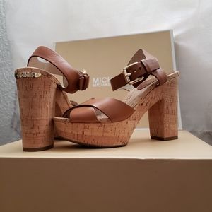 Natalia platform sandals from Michael Kors
